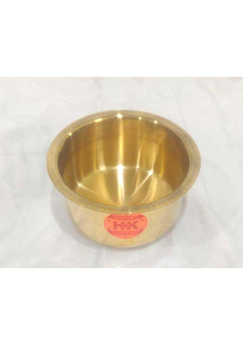 Super HK Products HK Aluminium Bhagona Tope with Lid for Kitchen Cooking | 4 L | 4.2 Qt - Indya