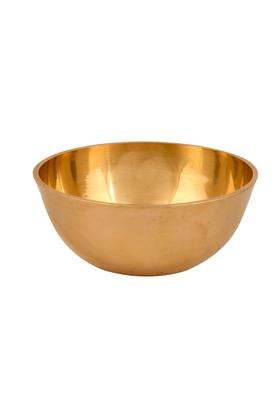K.U.H.. Brass Pital Solid Serving Solid Bowl katori wati vaati taplya pyala Serveware | 100 ml | 3.4 fl oz