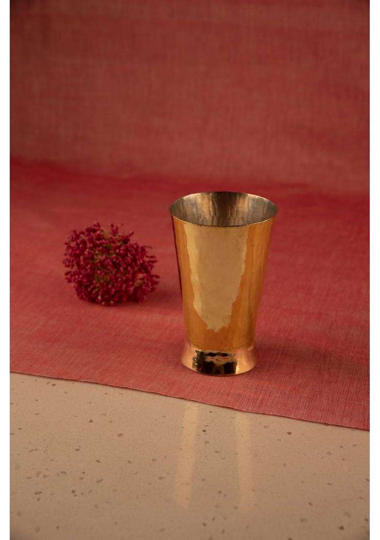 P-TAL Brass Glass Small - Indya