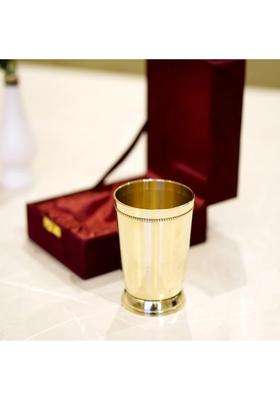 Brass Globe Plain Glass with Velvet Box