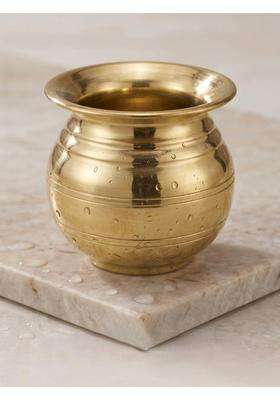 Desi Dhatu Pure Copper Tamba Lota Water Pot | 300 ml | 10.1 fl oz