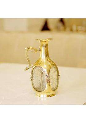 Brass Globe Brass Water Old Monk Glass Jug Pitcher