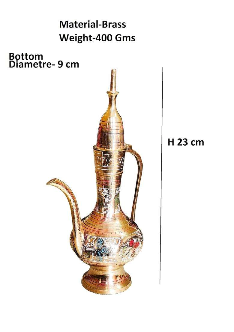 PITAL CRAFT VATIKA Presents Brass Mugals Styled Multipurpose Jug - Indya