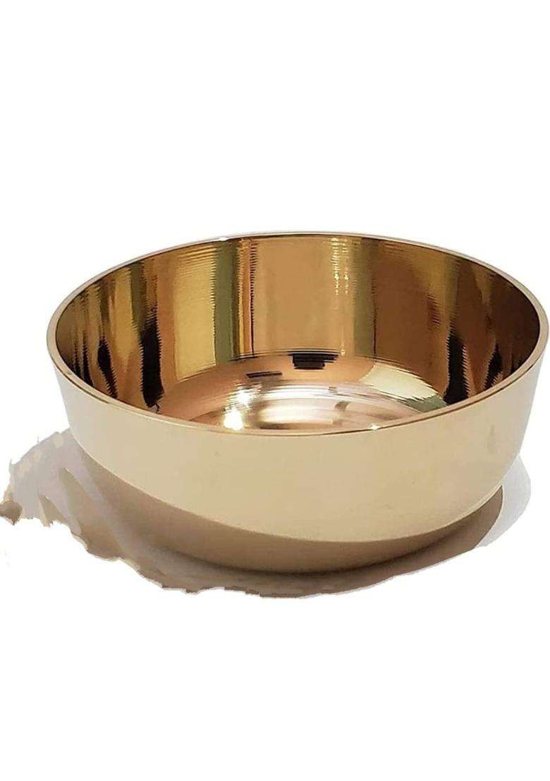 RewariCraft Bronze Dinner Set Pieces Single Item - Indya