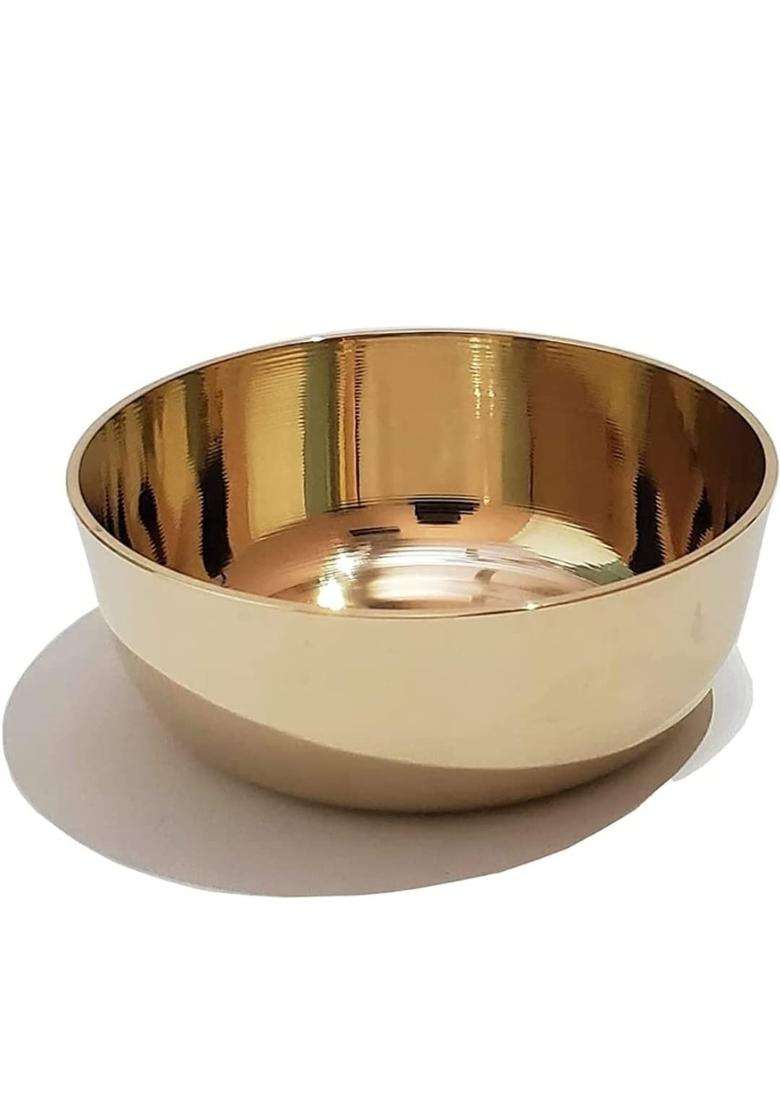 RewariCraft Bronze Dinner Set Pieces Single Item - Indya