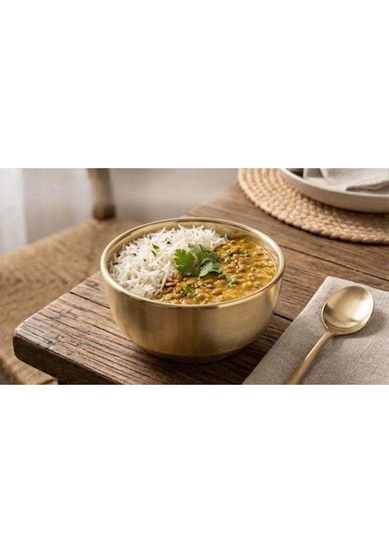 Desi Dhatu Kansa Bronze Bell Metal Katori Bowl | 250 ml | 8.5 fl oz - Indya