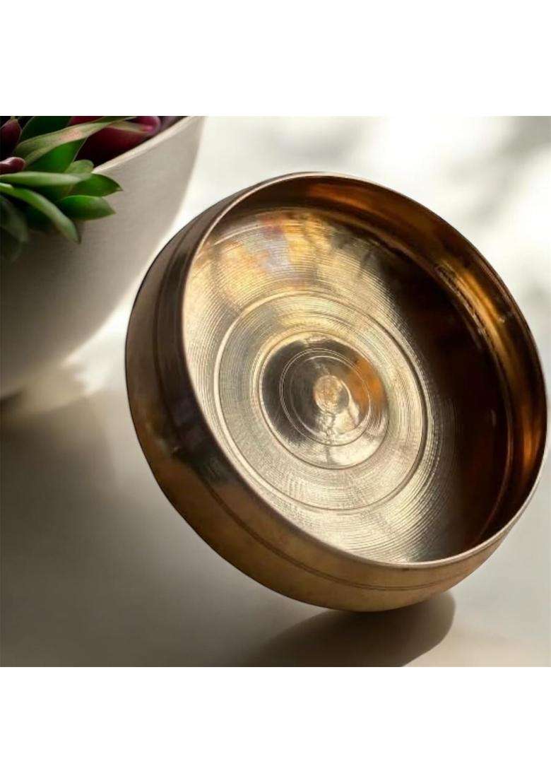 GBW Kansa Bronze Bowl Traditional Bela Katora | 250 ml | 8.5 fl oz - Indya