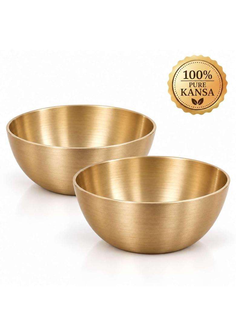 The Indian Aura Pure Kansa Small Katori Small Bowl - Indya
