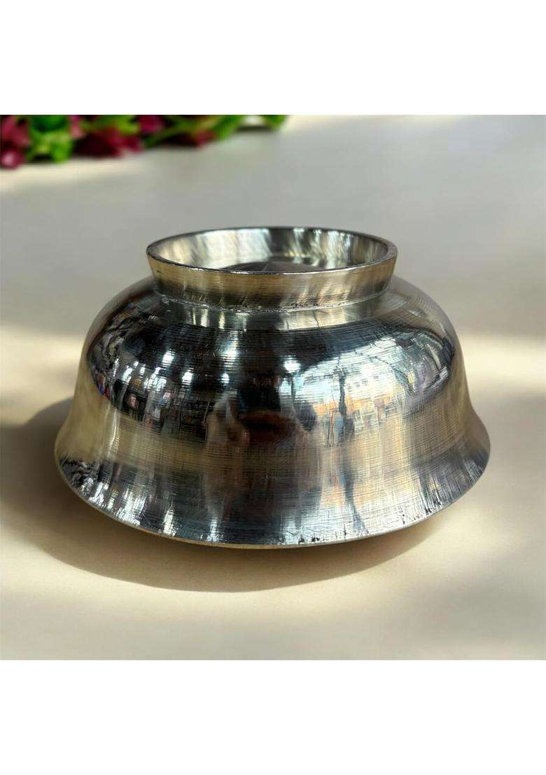 GBW Pure Bronze Bowl Kanse Ki Katori Traditional Kansa Bowl Bronze Solid Bowl Kansa | 350 ml | 11.8 fl oz - Indya