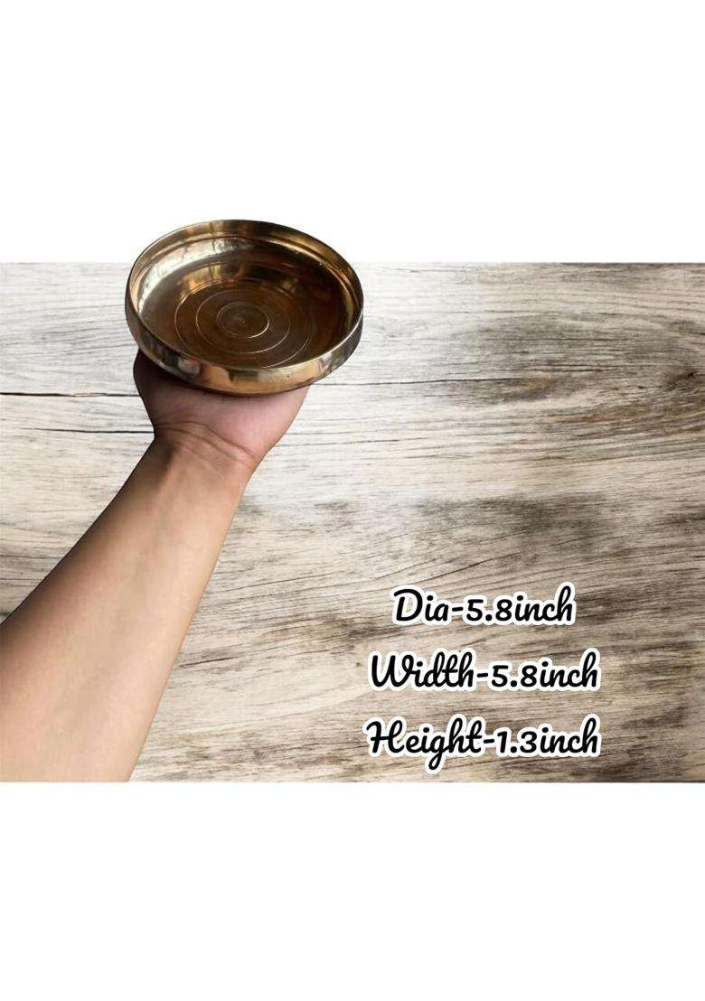 GBW Pure Kansa Bronze Bowl | 350 ml | 11.8 fl oz - Indya