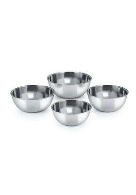 neelam Stainless Steel 7 22 Gauge Prem Vati | 400 ml | 13.5 fl oz | 4-Piece Set
