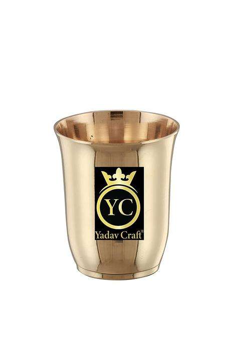 Yadav Craft Kansa Glasses Bronze