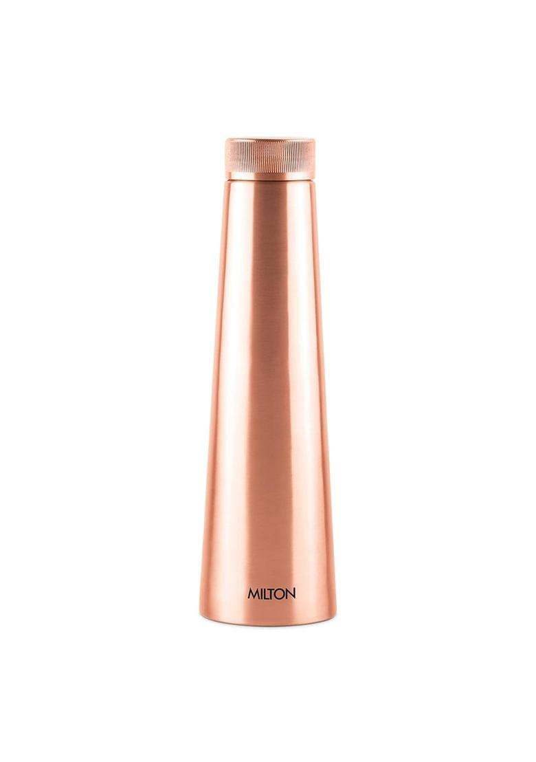 MILTON Copper Delight 1000 Water Bottle | 1 L | 1.1 Qt | BPA Free | Leak Proof - Indya