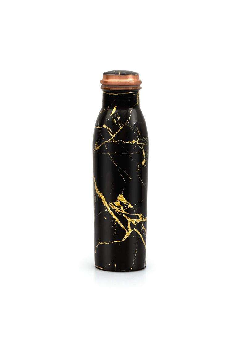 CELLO Cop- Pura Good Earth Copper Bottle | 1000 ml | 33.8 fl oz - Indya