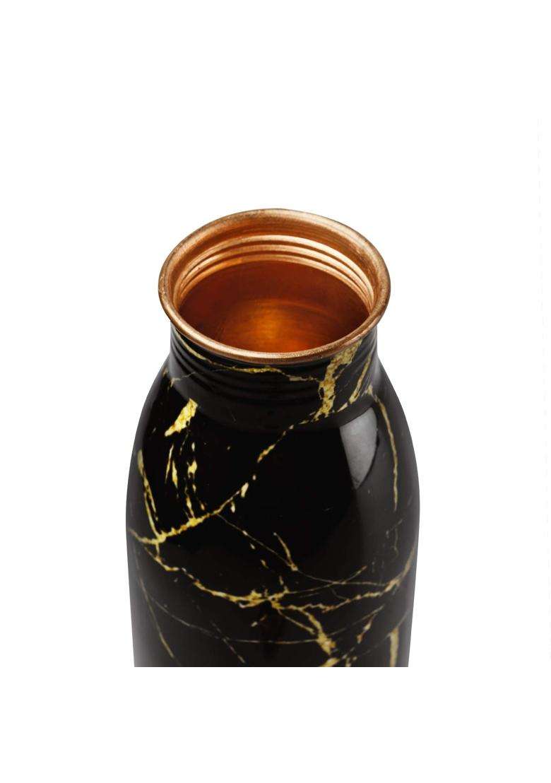 CELLO Cop- Pura Good Earth Copper Bottle | 1000 ml | 33.8 fl oz - Indya