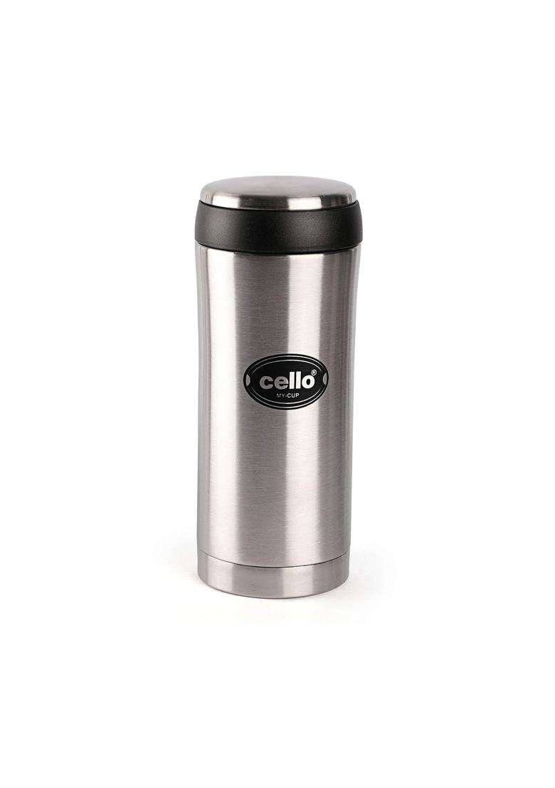 CELLO My Cup Stainless Steel Water Bottle | 500 ml | 16.9 fl oz | Leak Proof - Indya