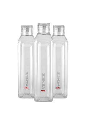 CELLO Venice Exclusive Edition Water Bottles Pcs for Daily Use | 1000 ml | 33.8 fl oz | 3-Piece Set | BPA Free | Leak Proof