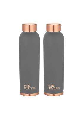 The Better Home Copper Water Bottle | 1 L | 1.1 Qt | Pack of 2