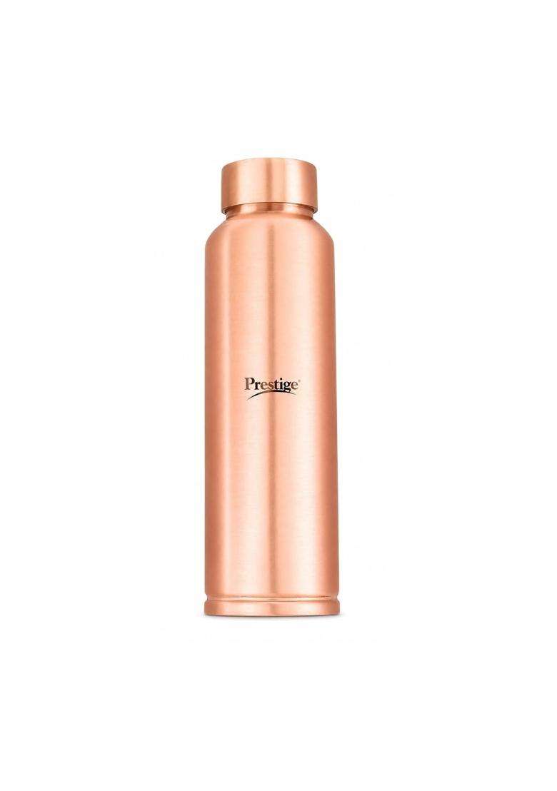 Prestige Aura Copper Water Bottle Leak Proof | 1000 ml | 33.8 fl oz - Indya