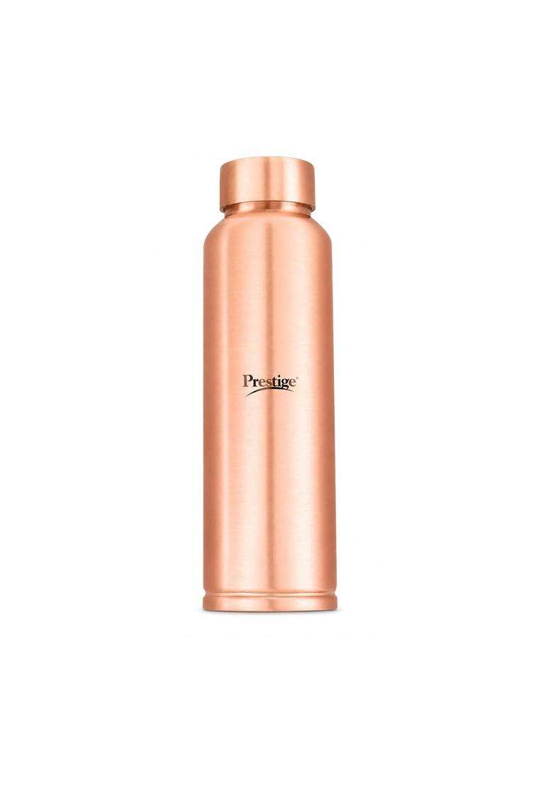 Prestige Aura Copper Water Bottle Leak Proof | 1000 ml | 33.8 fl oz - Indya