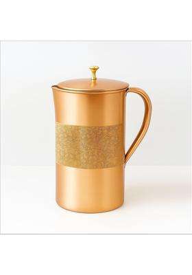 Prabha Copper Water Jug | 2 L | 2.1 Qt