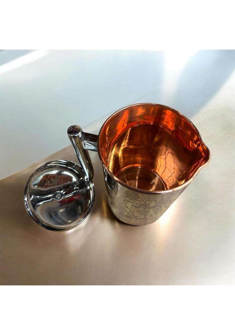 GBW Copper-Steel Water Jug | 1.5 L | 1.6 Qt - Indya