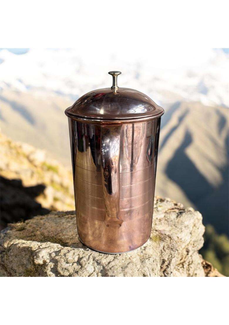 GBW Pure Copper Water Jug | 1.5 L | 1.6 Qt - Indya