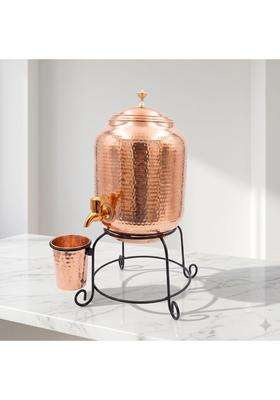 Copper-Master Hammered Water Dispenser | 5 L | 5.3 Qt