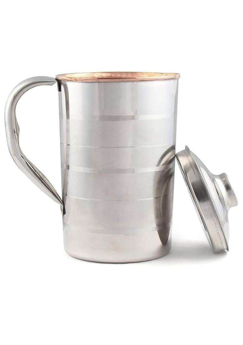 AAYU CRAFT KITCHENWARE FOR LIFE Copper Steel JUG - Indya