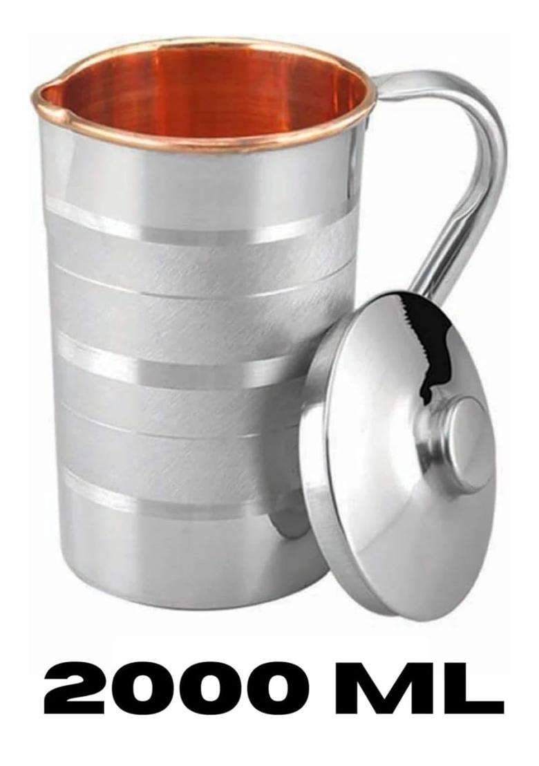 AAYU CRAFT KITCHENWARE FOR LIFE Copper Steel JUG - Indya