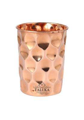 Taluka With T Logo Taluka 3.8 X 2.8 Inch | 300 ml | 10.1 fl oz | 3.8 Inch | Hammered Finish