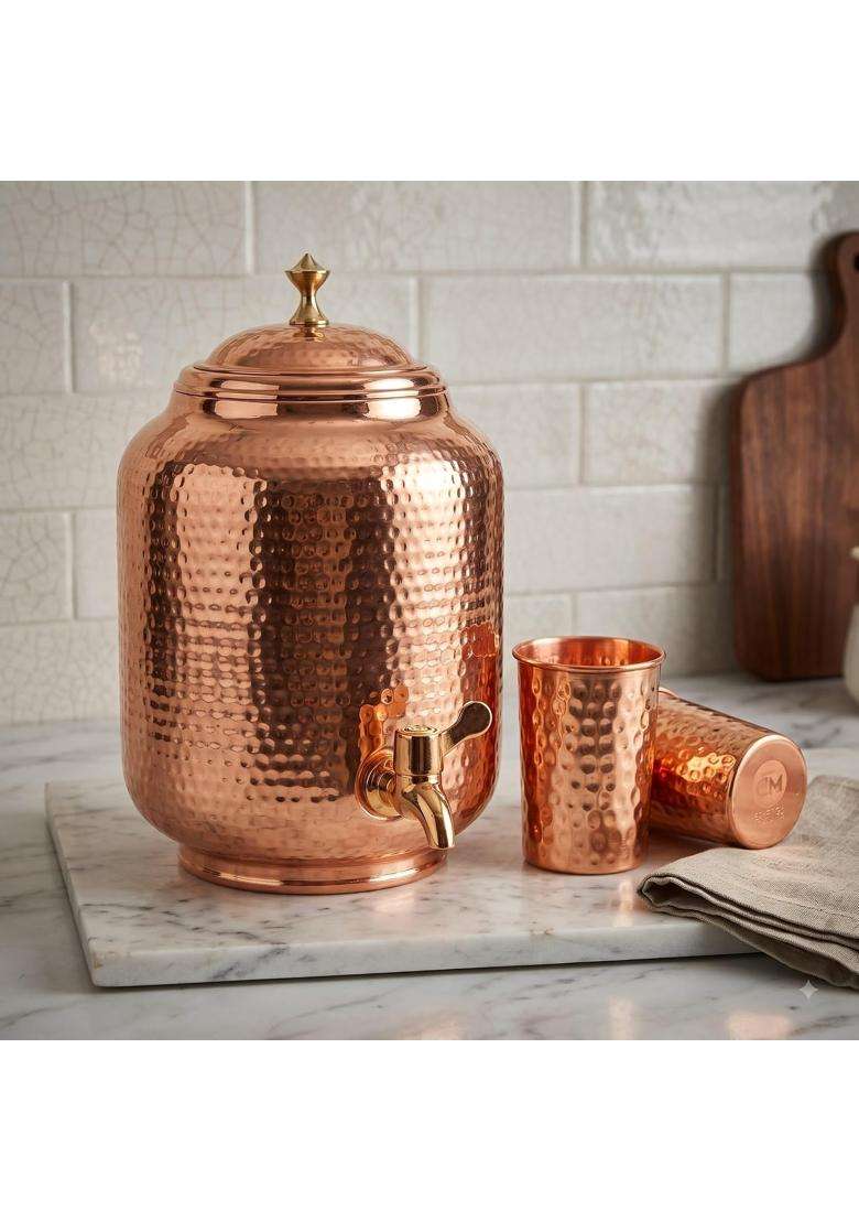 Copper-Master Copper Master Water Dispenser Dispenser | 5 L | 5.3 Qt - Indya