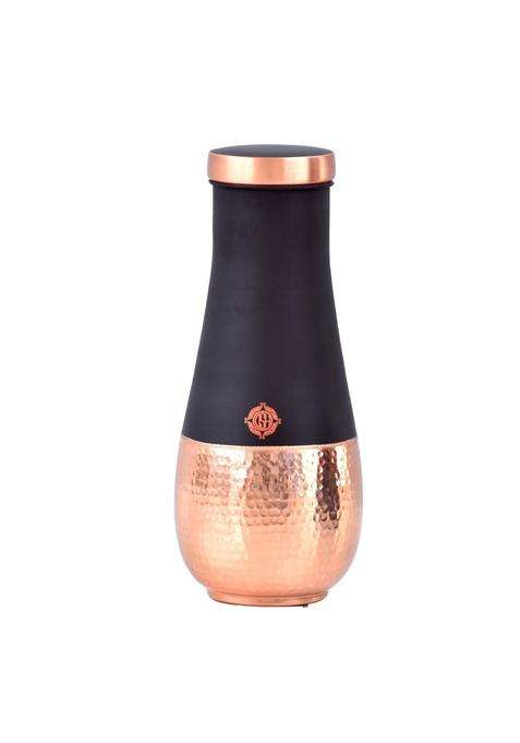 DSH CRAFTING YOUR CURIOSITY DSH Designer Pure Copper Bedside Bedroom Water Store Bottle Jar Pot
