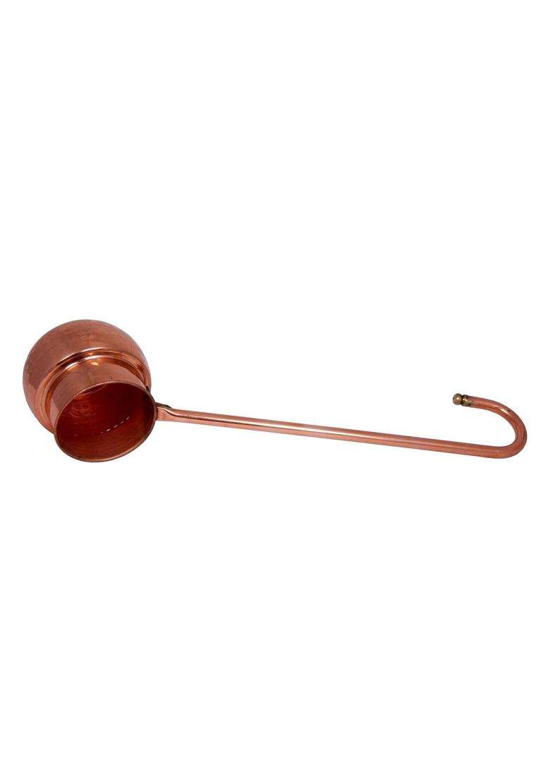 SHIV SHAKTI ARTS Pure Copper Hammered Loti | 300 ml | 10.1 fl oz - Indya