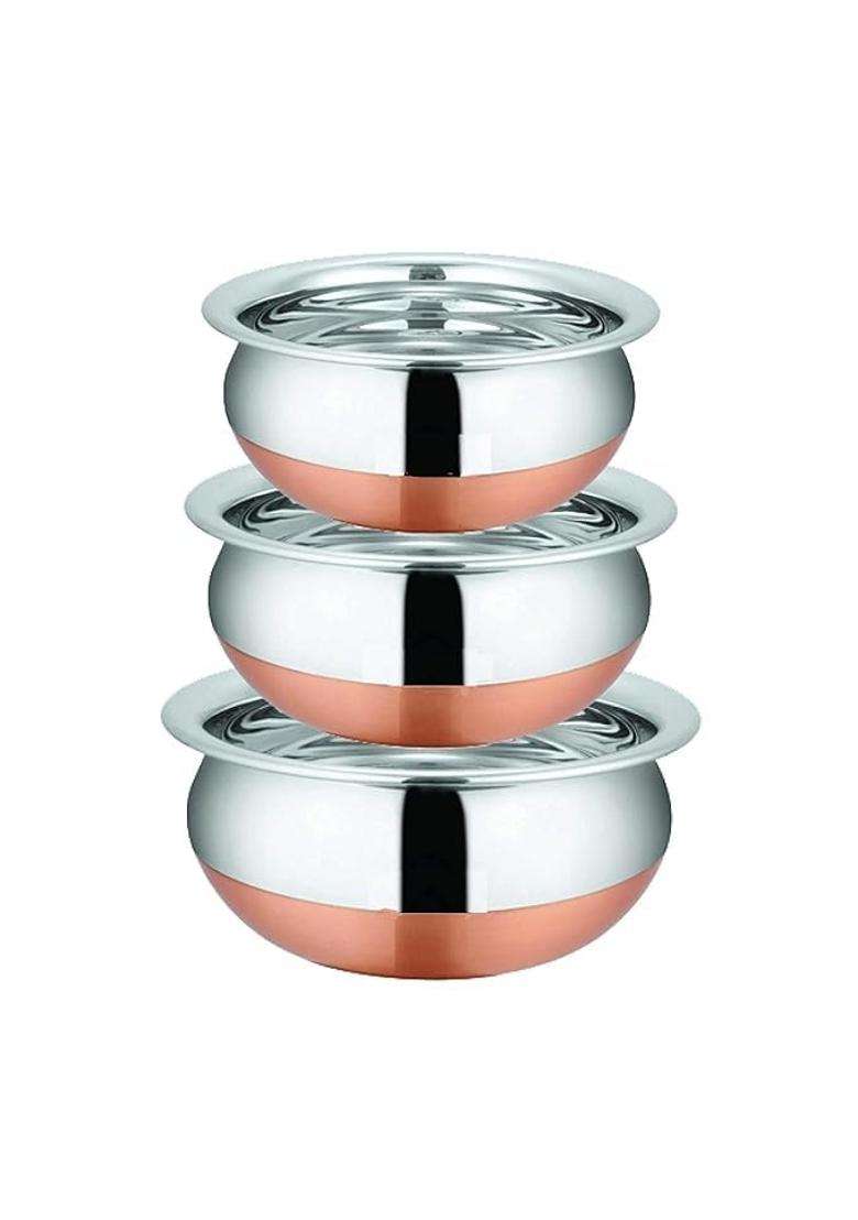 STEELHOMES Stainless Steel | 1.5 L | 1.6 Qt - Indya