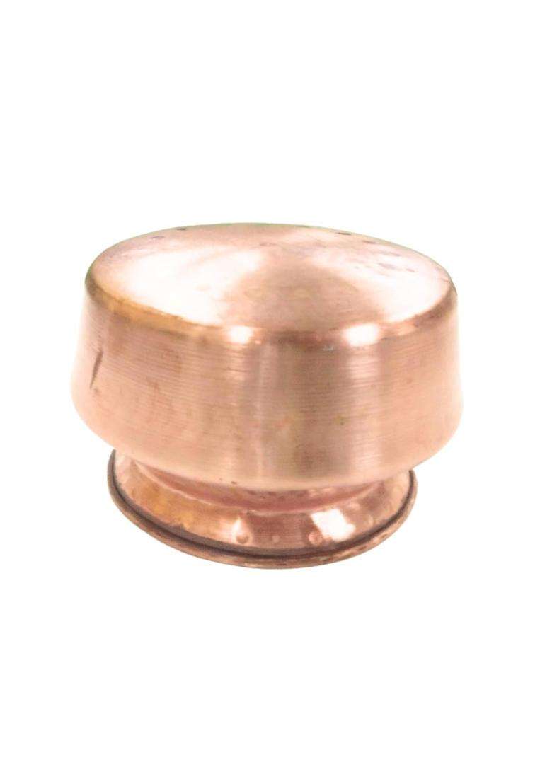 SHAAN mfg. Shaan Mfg Traditional Copper Handi Set | 1.2 L | 1.3 Qt | Hammered Finish - Indya