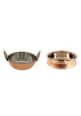 Copper-Master Steel Copper Dish | 300 ml | 10.1 fl oz | 2-Piece Set