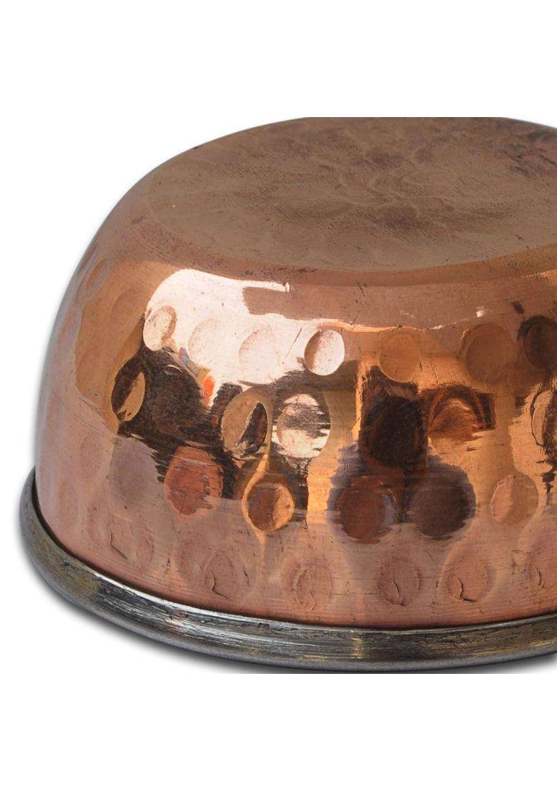 Prisha India Craft Prisha Copper Serving Bowl Serveware Katoris | 6-Piece Set - Indya