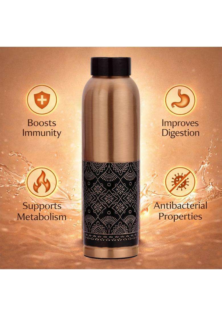 Chakmak NEER Amrit Collection Gift Set | 1 L | 1.1 Qt | 3-Piece Set | Leak Proof - Indya