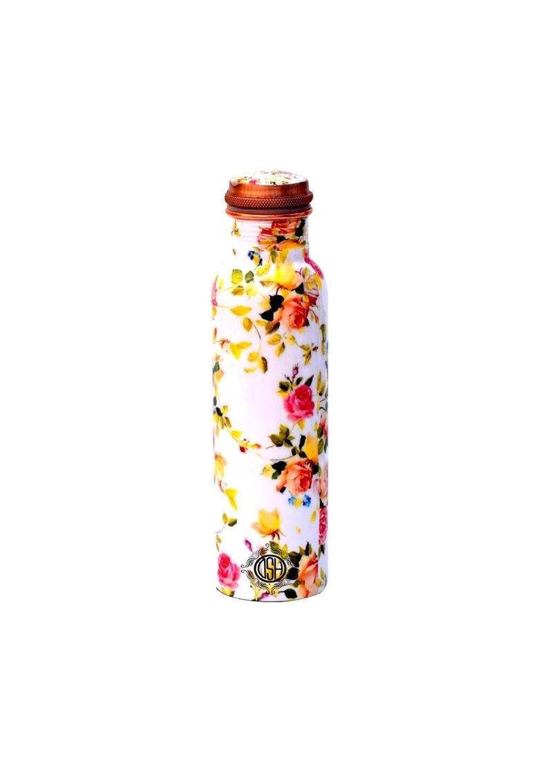 DSH CRAFTING YOUR CURIOSITY DSH Copper Bottles for Printed with Art Work | 1 L | 1.1 Qt - Indya