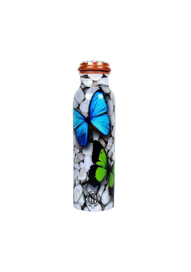DSH CRAFTING YOUR CURIOSITY DSH Copper Water Bottle | 1000 ml | 33.8 fl oz - Indya