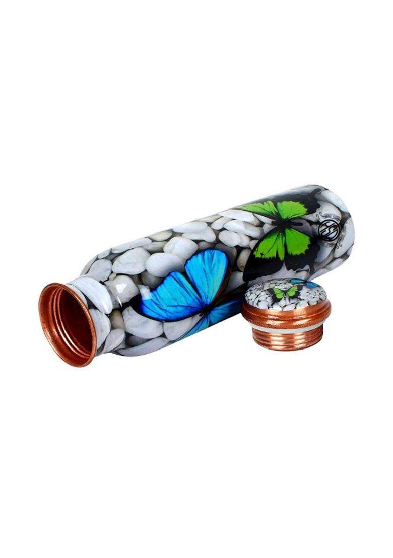 DSH CRAFTING YOUR CURIOSITY DSH Copper Water Bottle | 1000 ml | 33.8 fl oz - Indya