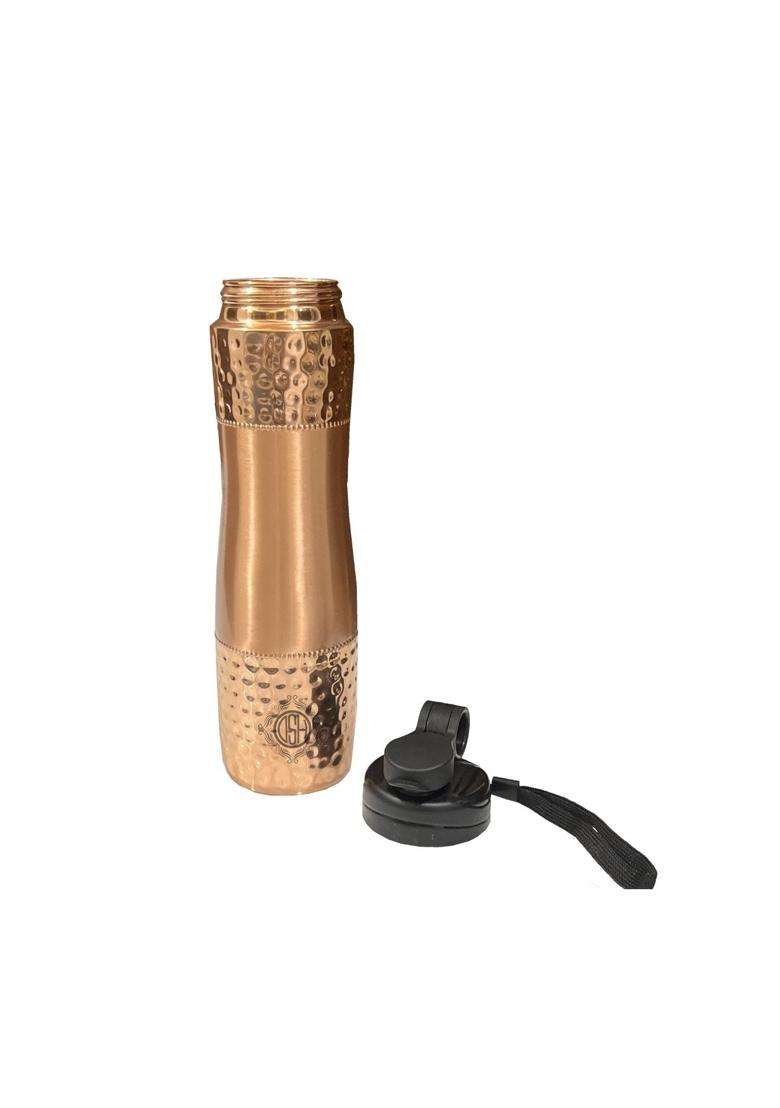 DSH CRAFTING YOUR CURIOSITY DSH Copper Water Bottle | 1000 ml | 33.8 fl oz - Indya