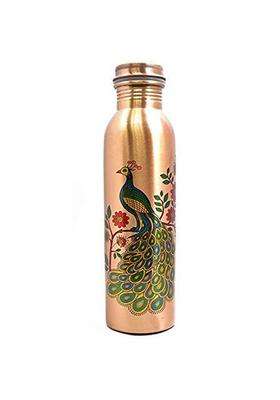 Prisha India Craft Pure Copper Bottle Digital Printed | 1000 ml | 33.8 fl oz