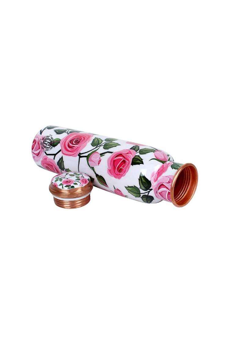 DSH CRAFTING YOUR CURIOSITY DSH Copper Bottle White. | 1 L | 1.1 Qt - Indya