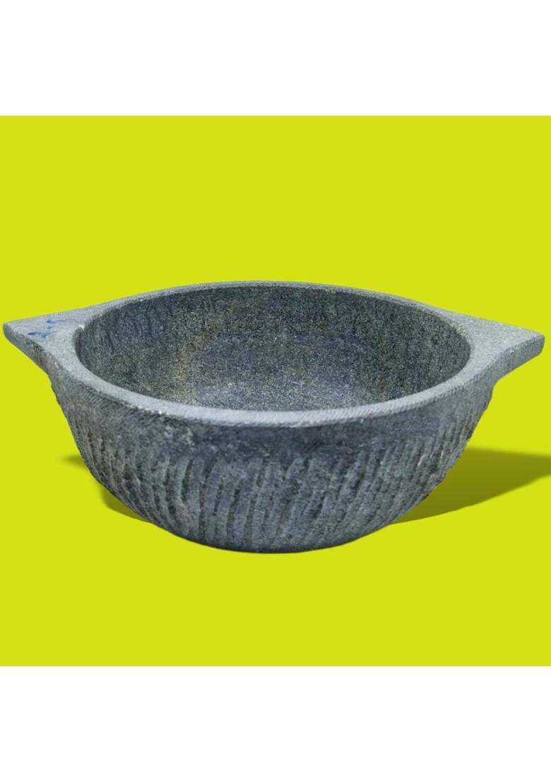KIRUBA KITCHEN ESSENTIALS Kiruba Stores Hand Made Kalchatti | 1.5 L | 1.6 Qt - Indya