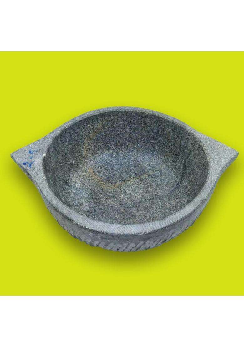 KIRUBA KITCHEN ESSENTIALS Kiruba Stores Hand Made Kalchatti | 1.5 L | 1.6 Qt - Indya