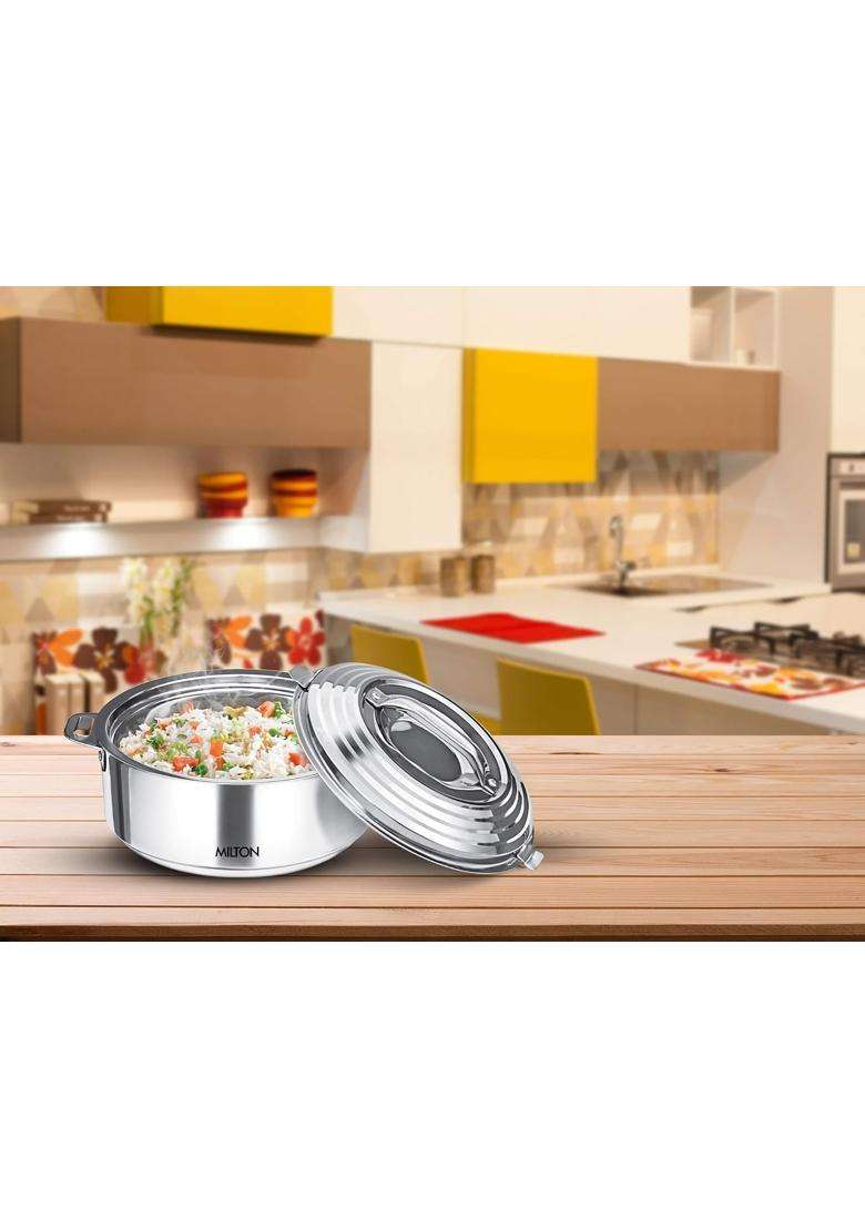MILTON Galaxia 1500 Insulated Stainless Steel Casserole | 2 L | 2.1 Qt | Food Safe - Indya