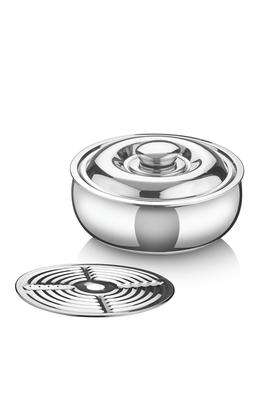 SIGNORA WARE SignoraWare Stainless Steel Roti Server Casserole with Lid | 1.5 L | 1.6 Qt