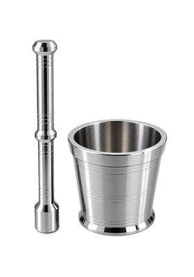 AAYU CRAFT KITCHENWARE FOR LIFE Stainless Steel Mortar and Pestle Set